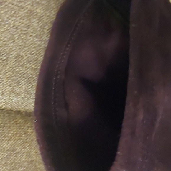 VINTAGE, Brown stretch Suede Boots, Size 38 European - Picture 4 of 9